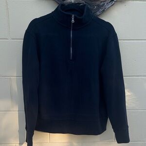 Banana Republic Men's Dark Zip-Up Sweater